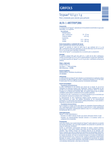 ALFA-1-ANTITRIPSINA Trypsan® 0,5 gy 1 g