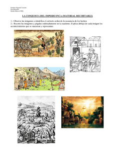 LA CONQUISTA DEL IMPERIO INCA (MATERIAL RECORTABLE) 1