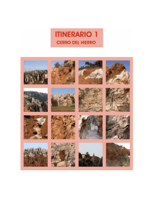 Itinerario 1 – CERRO DEL HIERRO