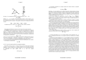 § I.3.4. Ley de conservación de la energía mecánica