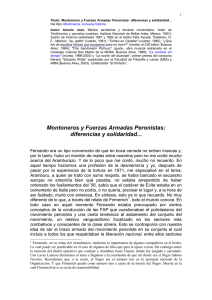 Título: Montoneros y Fuerzas Armadas Peronistas