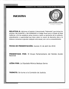 INICIATIVA - Congreso del Estado de Baja California