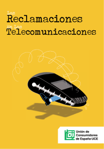 Reclamaciones - Uni&oacute;n de Consumidores de Espa&ntilde;a