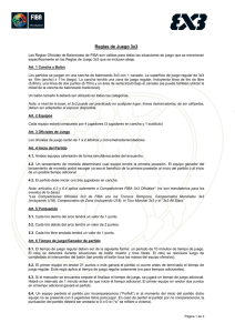 Reglas Oficiales: FIBA 3x3 2014