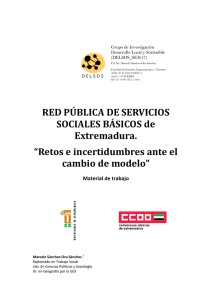 Red Pública de Servicios Sociales Básicos de Extremadura