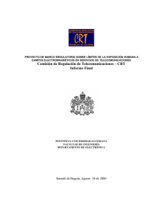 Comisión de Regulación de Telecomunicaciones – CRT
