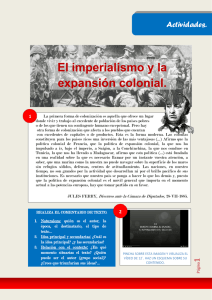 El imperialismo y la expansión colonial.