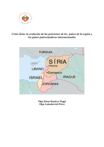 Crisis Siria: la evolución de las posiciones de los países de la