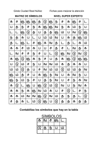 100 matrices atención super expertos letras-numeros