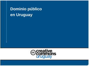 Dominio público en Uruguay