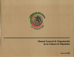 Manual General de Organización de la Cámara de Diputados