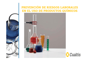 prevencion de riesgos en el uso de productos quimicos
