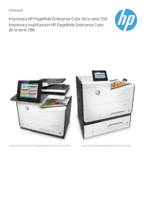 Impresora HP PageWide Enterprise Color de la serie 556 Impresora