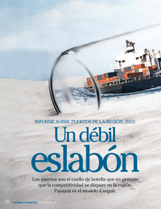 INFORME SOBRE PUERTOS DE LA REGIÓN, 2013: Los puertos