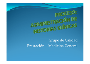 proceso hcl - Colombiana de Salud