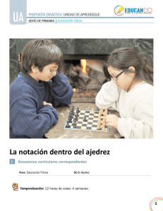 La notación dentro del ajedrez