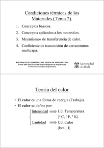 Tema 2 (Comp termico) Materiales GFAU (2015-16)