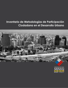 Inventario de Metodologías de Participación Ciudadana en el