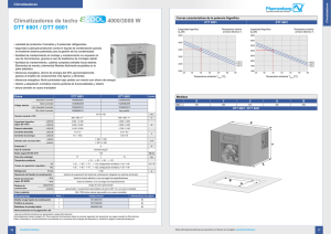 Climatizadores de techo 4000/3000 W DTT 6801 / DTT 6601