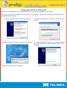 Configuración SIN CD en Windows XP