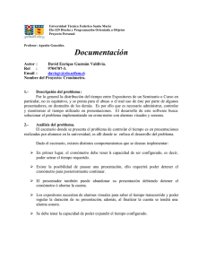 Documentación - Universidad Técnica Federico Santa María
