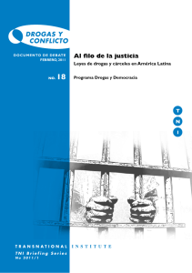 Al filo de la justicia - Transnational Institute