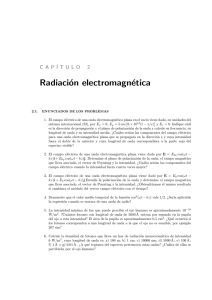 Capítulo 2:Radiación electromagnética
