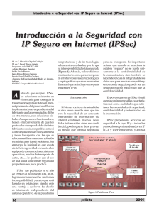 Introducción a la Seguridad con IP Seguro en Internet (IPSec)