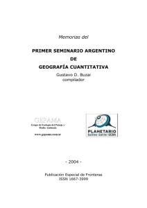 Matteucci 2004 Metricas - Departamento de Ecología, Genetica