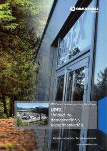 UDEX. Unidad de demostración y experimentación
