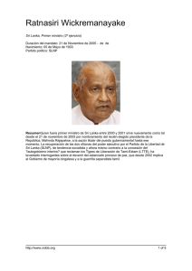 Ratnasiri Wickremanayake
