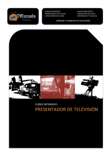 PRESENTADOR DE TELEVISIÓN
