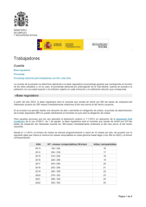 Seguridad Social Calculo Cuantia Pensiones