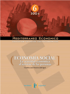 Economía Social. La actividad económica al servicio de las personas