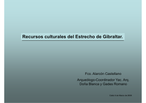 Recursos culturales del Estrecho de Gibraltar.