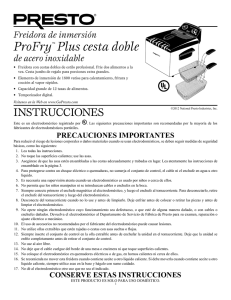 ProFry™ Plus cesta doble