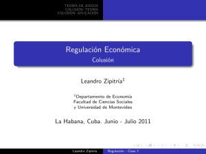 Regulación Económica