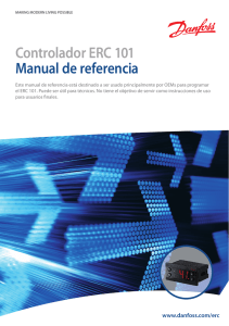 Controlador ERC 101 Manual de referencia