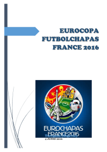 Dossier Eurocopa Futbolchapas Francia 2016