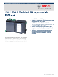 LSN 1500 A Módulo LSN improved de 1500 mA