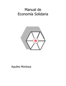 Aquiles Montoya MANUAL ECONOMÍA SOLIDARIA