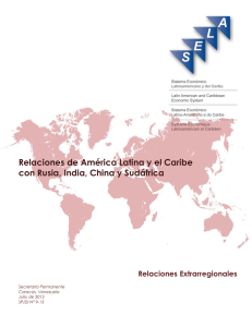 Relaciones de América Latina y el Caribe con Rusia, India