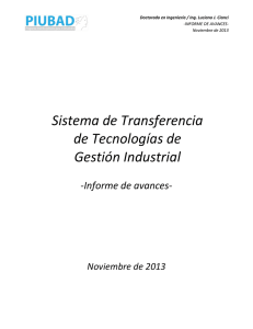 Sistema de Transferencia de Tecnologías de Gestión Industrial