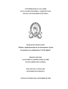 Diseño e implementación de un instrumento virtual de monitoreo de