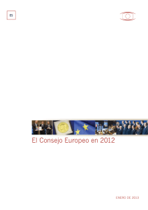 El Consejo Europeo en 2012 - Council of the European Union