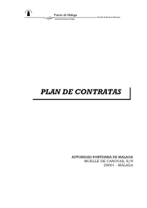 Plan de Contratas, de aplicación a empresas externas contratadas o