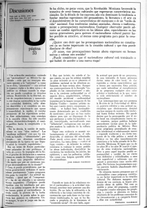 Discusiones - Revista de la Universidad de México