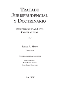 tratado jurisprudencial y doctrinario