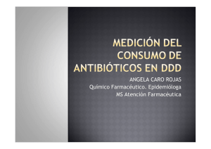 Medición del Consumo de Antibióticos en DDD