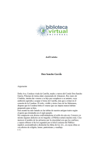 Don Sancho García - Biblioteca Virtual Universal